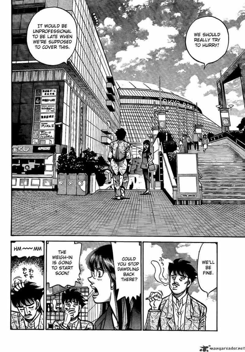 Hajime no Ippo: Fighting Spirit, Chapter 863 image 03